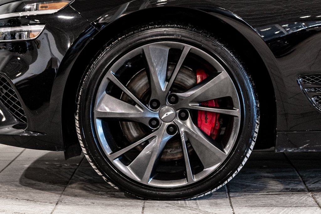 2022 GENESIS G70 3.3T SPORT AWD 365 HP HEAD UP DISP CAM360 CUIR in Montréal, Quebec - 3 - w1024h768px