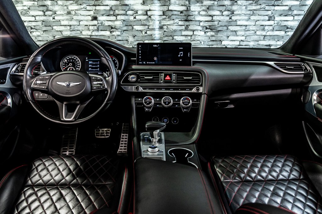 2022 GENESIS G70 3.3T SPORT AWD 365 HP HEAD UP DISP CAM360 CUIR in Montréal, Quebec - 4 - w1024h768px