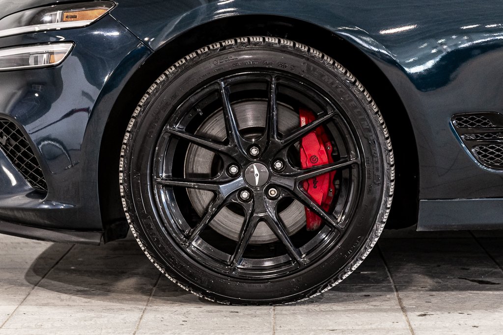 2022 GENESIS G70 3.3T SPORT AWD 365 HP HEAD UP DISP CAM360 CUIR in Montréal, Quebec - 3 - w1024h768px