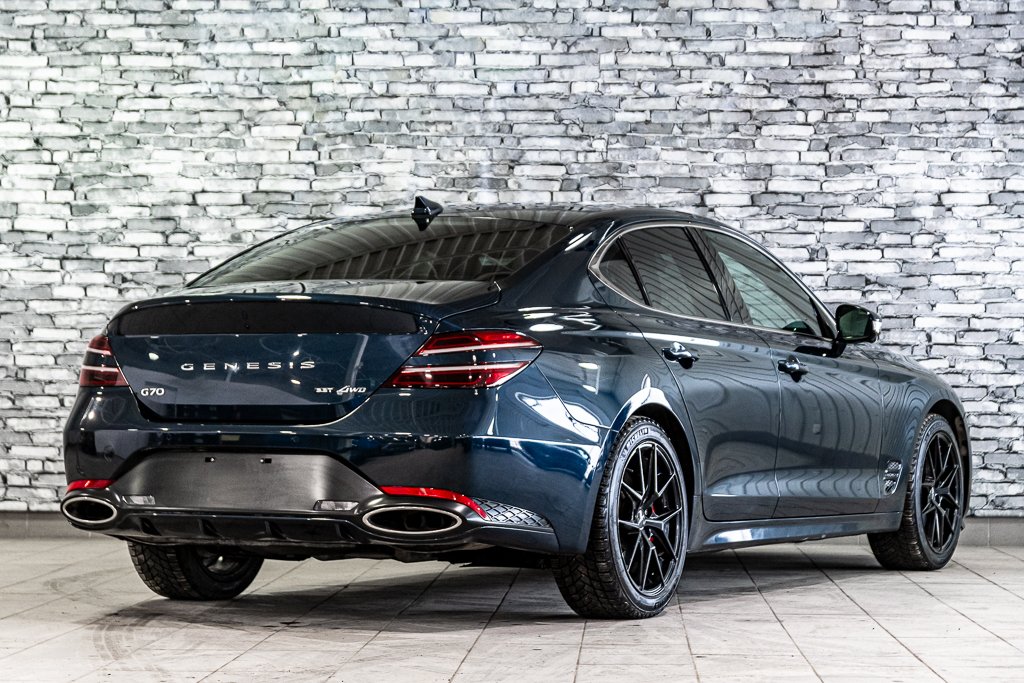 2022 GENESIS G70 3.3T SPORT AWD 365 HP HEAD UP DISP CAM360 CUIR in Montréal, Quebec - 13 - w1024h768px