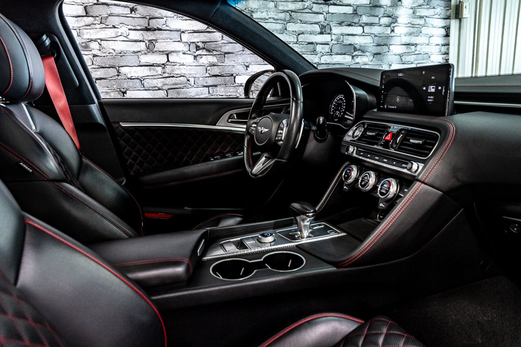 2022 GENESIS G70 3.3T SPORT AWD 365 HP HEAD UP DISP CAM360 CUIR in Montréal, Quebec - 17 - w1024h768px