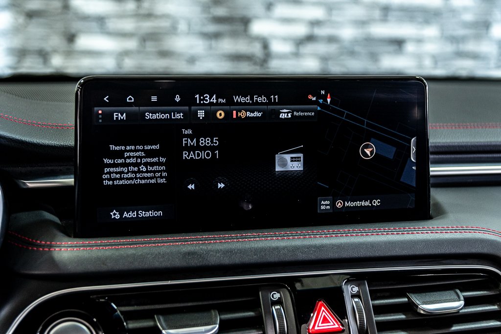 2022 GENESIS G70 3.3T SPORT AWD 365 HP HEAD UP DISP CAM360 CUIR in Montréal, Quebec - 23 - w1024h768px