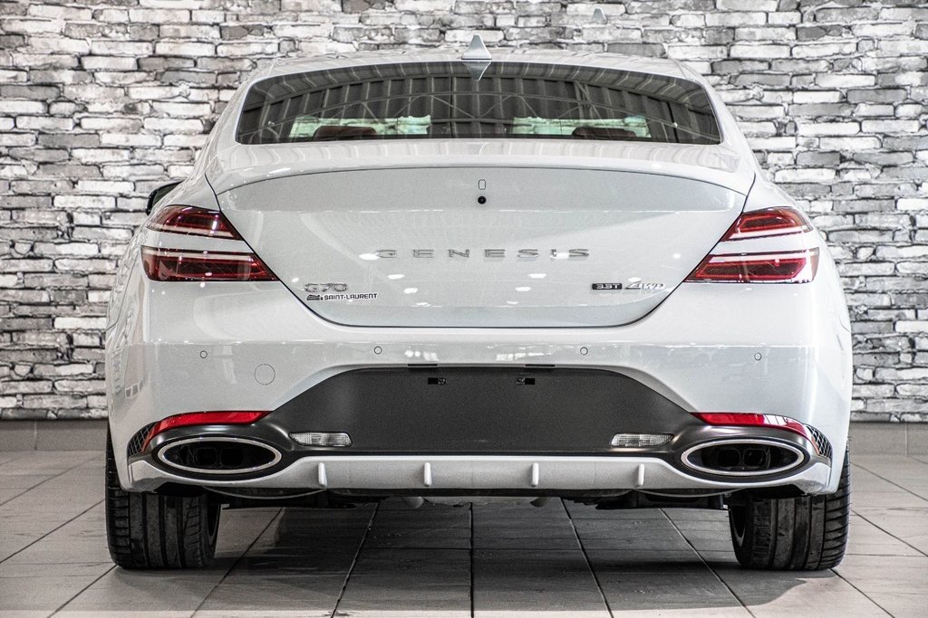 2023 GENESIS G70 3.3T SPORT 365 HP HEAD UP DISP CAM360 CUIR NAPPA in Montréal, Quebec - 15 - w1024h768px