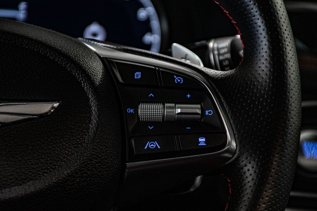2023 GENESIS G70 3.3T SPORT 365 HP HEAD UP DISP CAM360 CUIR NAPPA in Montréal, Quebec - 39 - w1024h768px