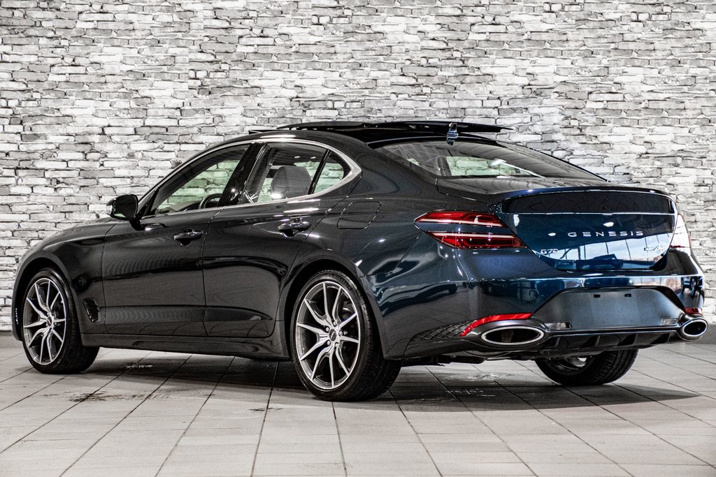 2023 GENESIS G70 3.3T ADVANCED 365HP CUIR TOIT NAV in Montréal, Quebec - 18 - w1024h768px