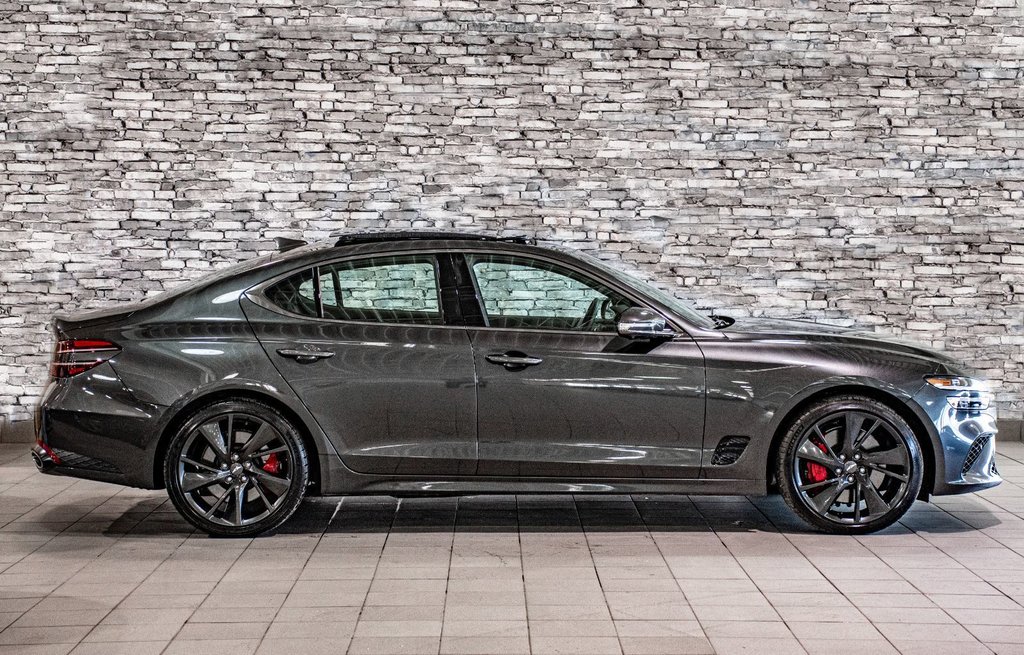 2023 GENESIS G70 3.3T SPORT 365 HP HEAD UP DISP CAM360 CUIR NAPPA in Montréal, Quebec - 12 - w1024h768px