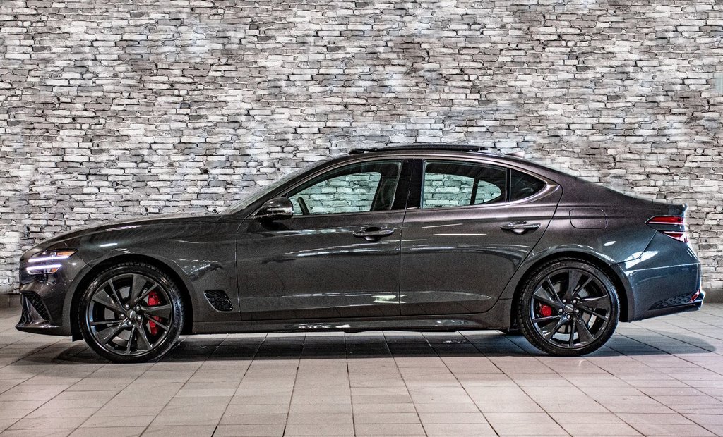 2023 GENESIS G70 3.3T SPORT 365 HP HEAD UP DISP CAM360 CUIR NAPPA in Montréal, Quebec - 20 - w1024h768px