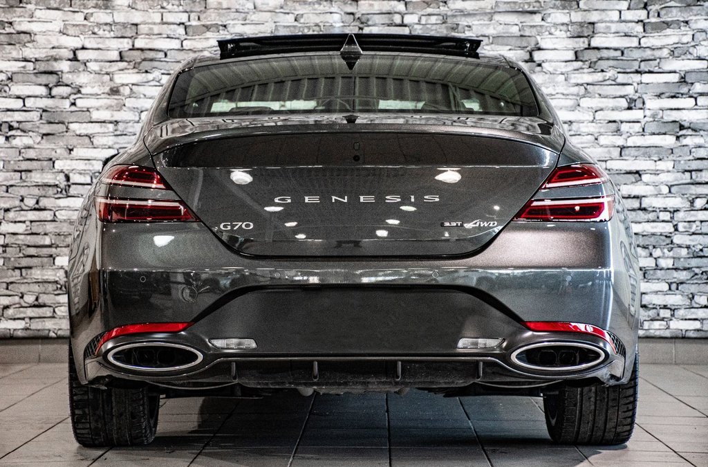 2023 GENESIS G70 3.3T SPORT 365 HP HEAD UP DISP CAM360 CUIR NAPPA in Montréal, Quebec - 16 - w1024h768px