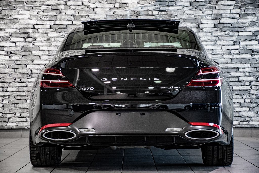 GENESIS G70 3.3T SPORT 365HP CAM360 HUD CUIR NAPPA TOIT NAV 2023 à Montréal, Québec - 9 - w1024h768px
