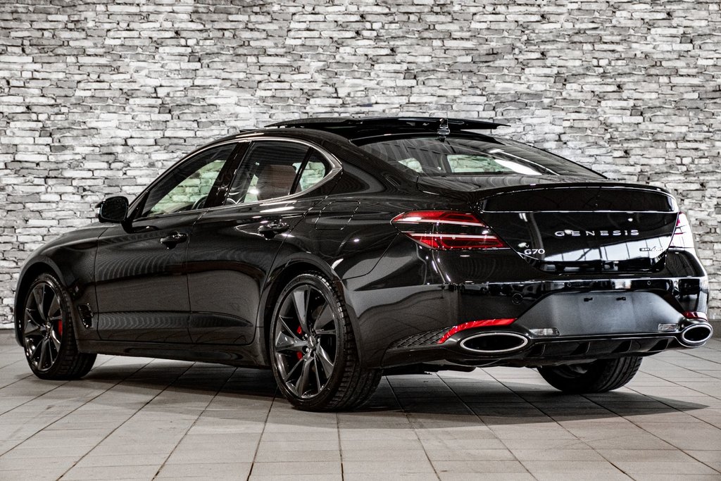 GENESIS G70 3.3T SPORT 365HP CAM360 HUD CUIR NAPPA TOIT NAV 2023 à Montréal, Québec - 12 - w1024h768px
