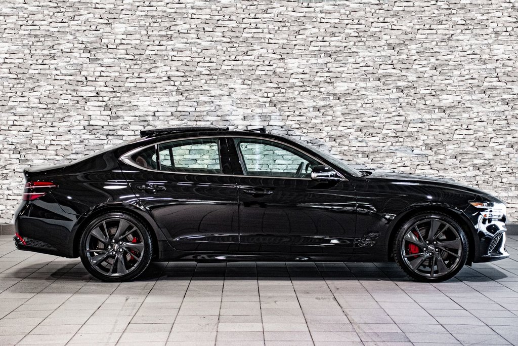 GENESIS G70 3.3T SPORT 365HP CAM360 HUD CUIR NAPPA TOIT NAV 2023 à Montréal, Québec - 7 - w1024h768px