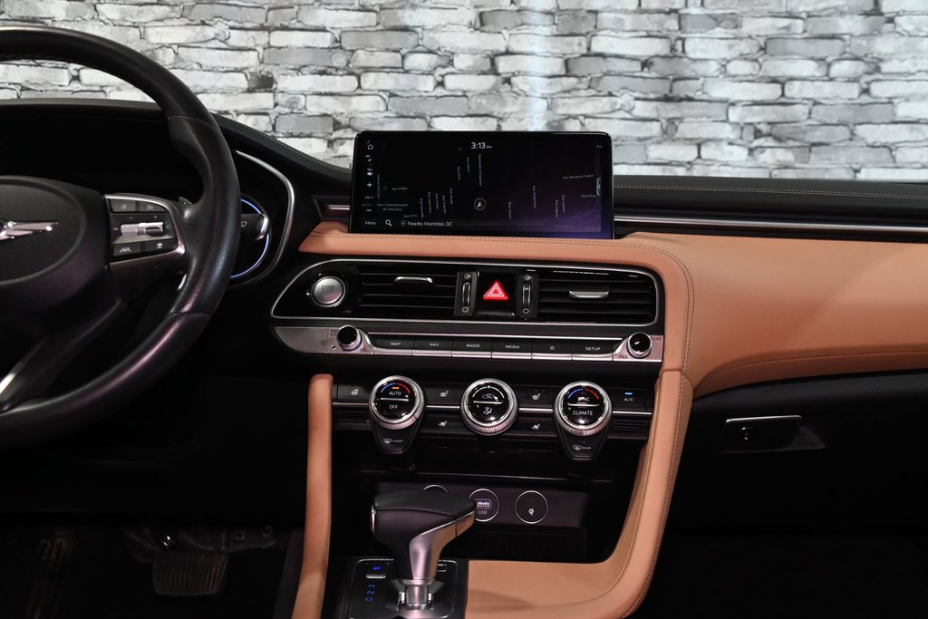 GENESIS G70 3.3T ADVANCED 365HP CUIR TOIT NAV 2023 à Montréal, Québec - 37 - w1024h768px
