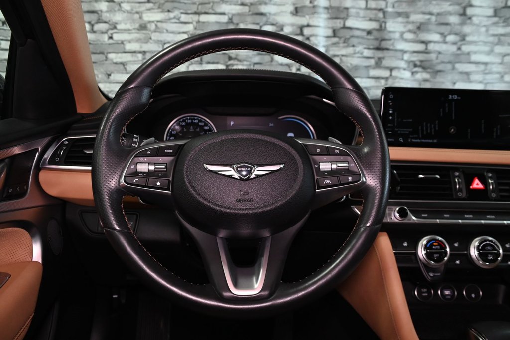 GENESIS G70 3.3T ADVANCED 365HP CUIR TOIT NAV 2023 à Montréal, Québec - 34 - w1024h768px