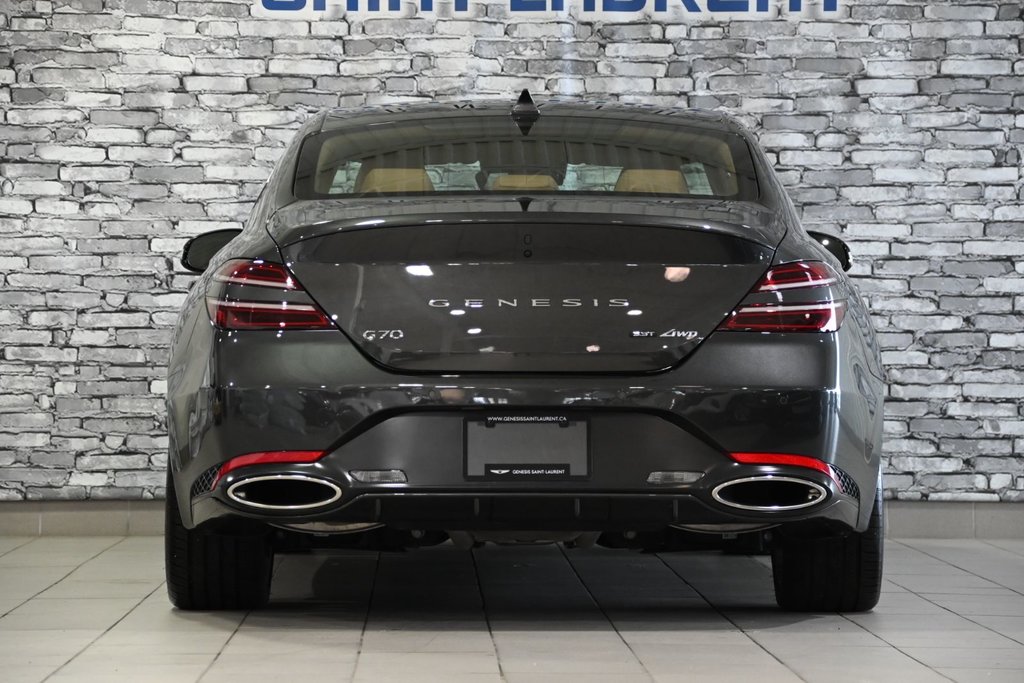 GENESIS G70 3.3T ADVANCED 365HP CUIR TOIT NAV 2023 à Montréal, Québec - 11 - w1024h768px