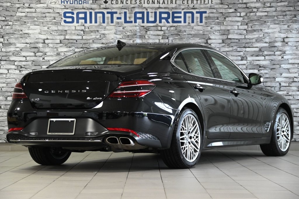 2023 GENESIS G70 2.0T ADVANCED CUIR TOIT NAV CAM in Montréal, Quebec - 11 - w1024h768px