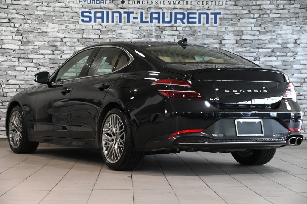 2023 GENESIS G70 2.0T ADVANCED CUIR TOIT NAV CAM in Montréal, Quebec - 7 - w1024h768px
