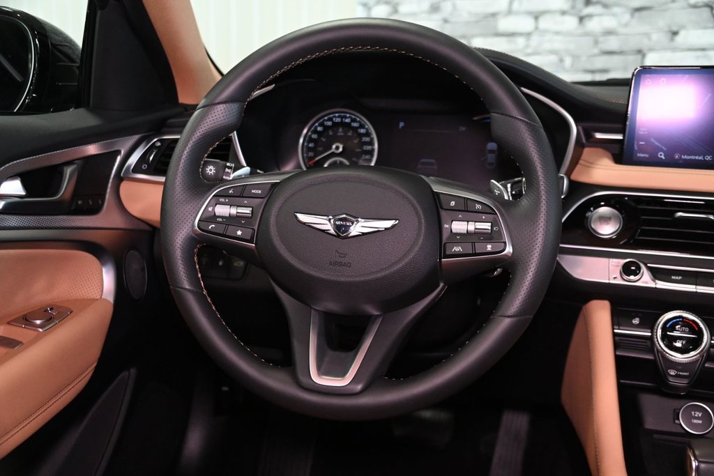 2023 GENESIS G70 2.0T ADVANCED CUIR TOIT NAV CAM in Montréal, Quebec - 36 - w1024h768px
