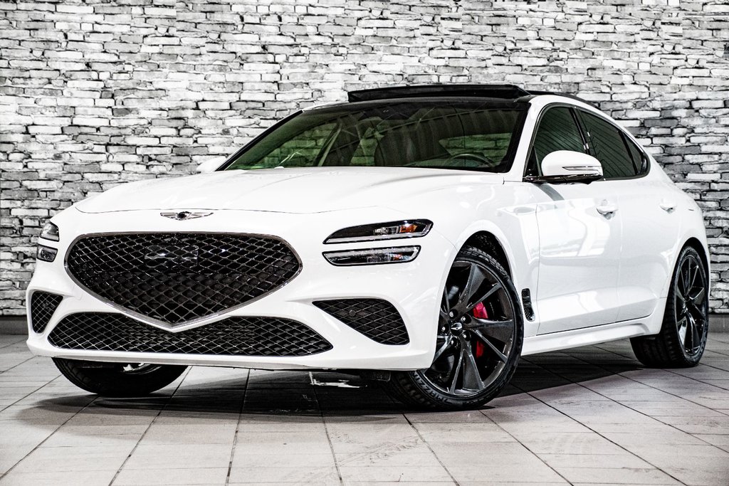 GENESIS G70 3.3T SPORT AWD 365 HP HEAD UP DISP CAM360 CUIR 2023 à Montréal, Québec - 1 - w1024h768px
