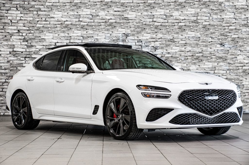 GENESIS G70 3.3T SPORT AWD 365 HP HEAD UP DISP CAM360 CUIR 2023 à Montréal, Québec - 9 - w1024h768px