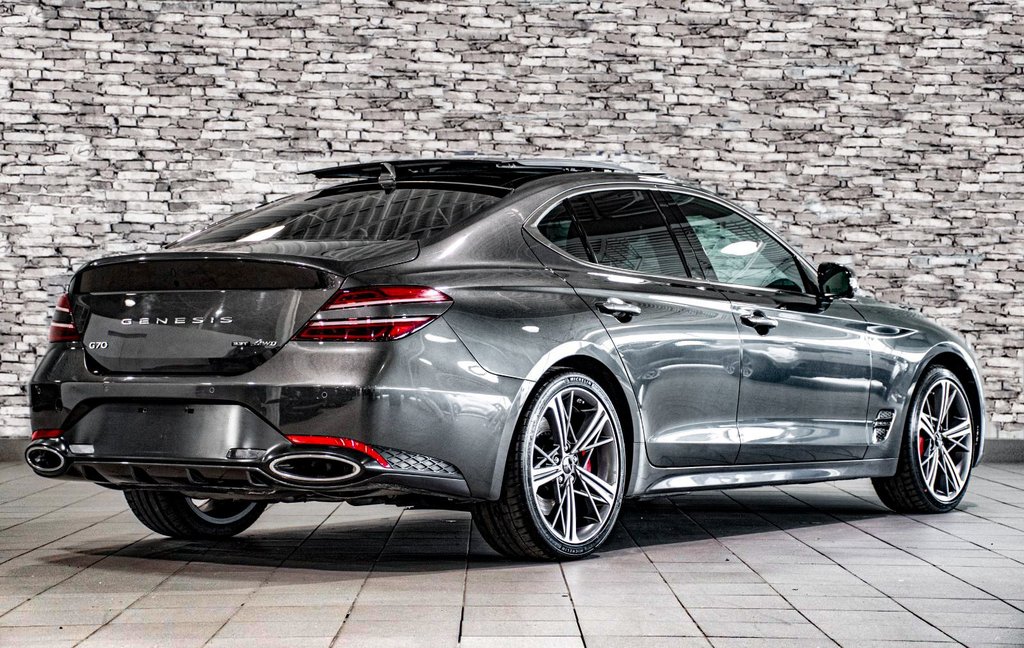 GENESIS G70 3.3T SPORT AWD 365 HP HEAD UP DISP CAM360 CUIR 2023 à Montréal, Québec - 12 - w1024h768px