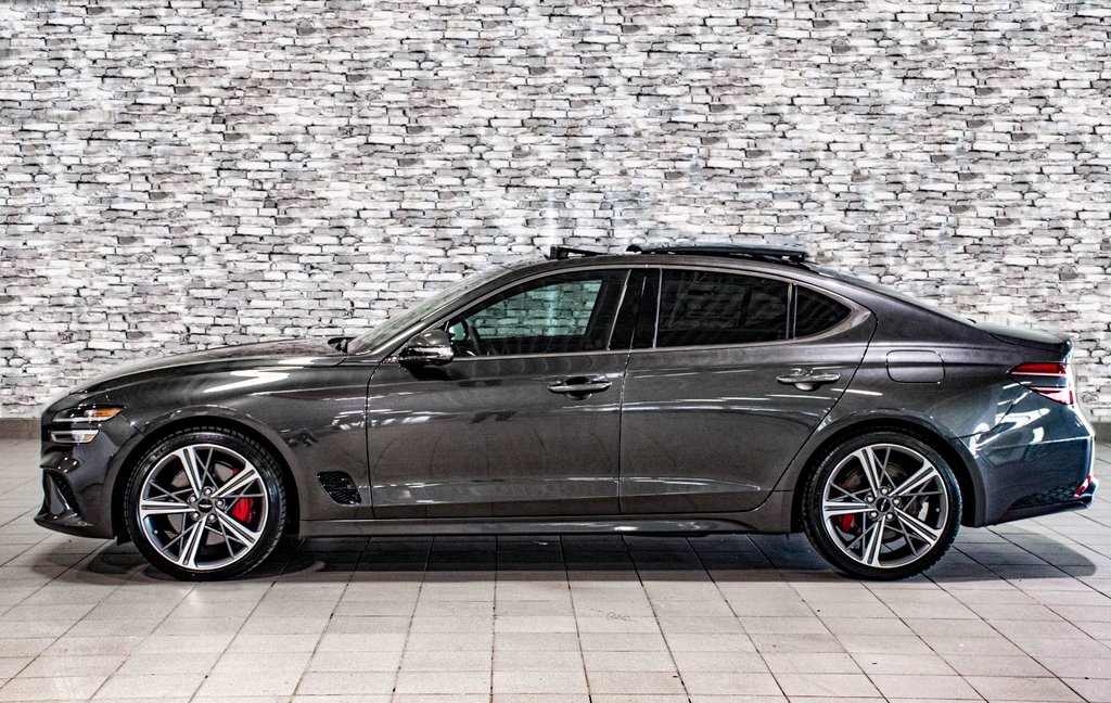 GENESIS G70 3.3T SPORT AWD 365 HP HEAD UP DISP CAM360 CUIR 2023 à Montréal, Québec - 16 - w1024h768px