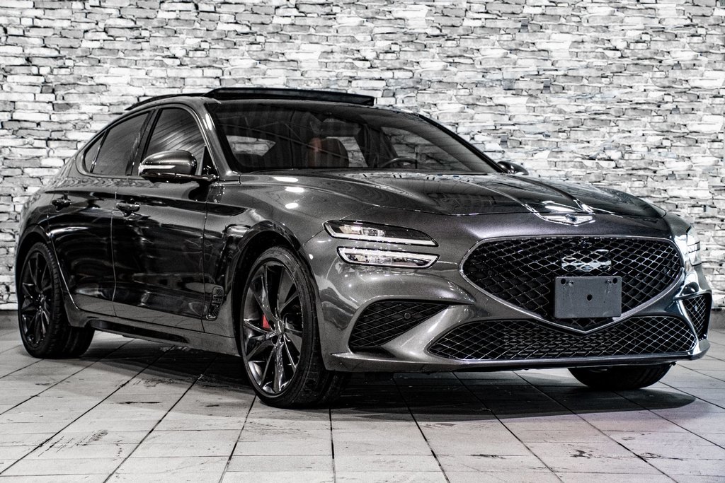 GENESIS G70 3.3T SPORT AWD 365 HP HEAD UP DISP CAM360 CUIR 2023 à Montréal, Québec - 9 - w1024h768px