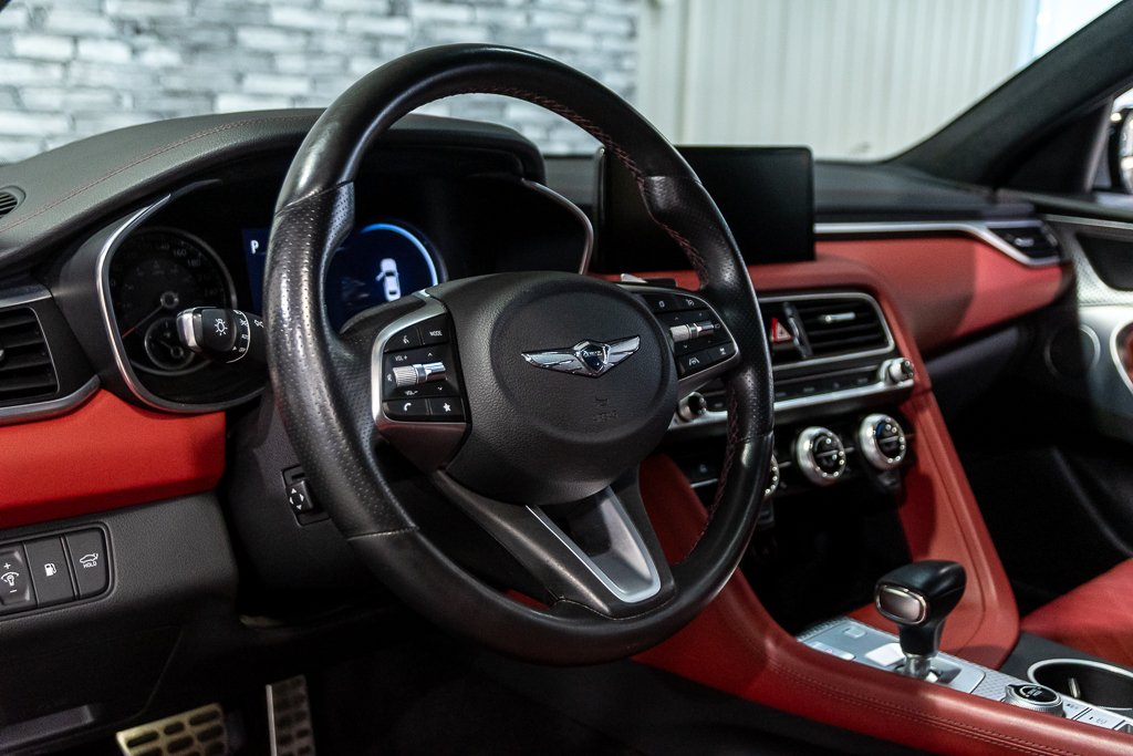 GENESIS G70 3.3T SPORT AWD 365 HP HEAD UP DISP CAM360 CUIR 2023 à Montréal, Québec - 20 - w1024h768px