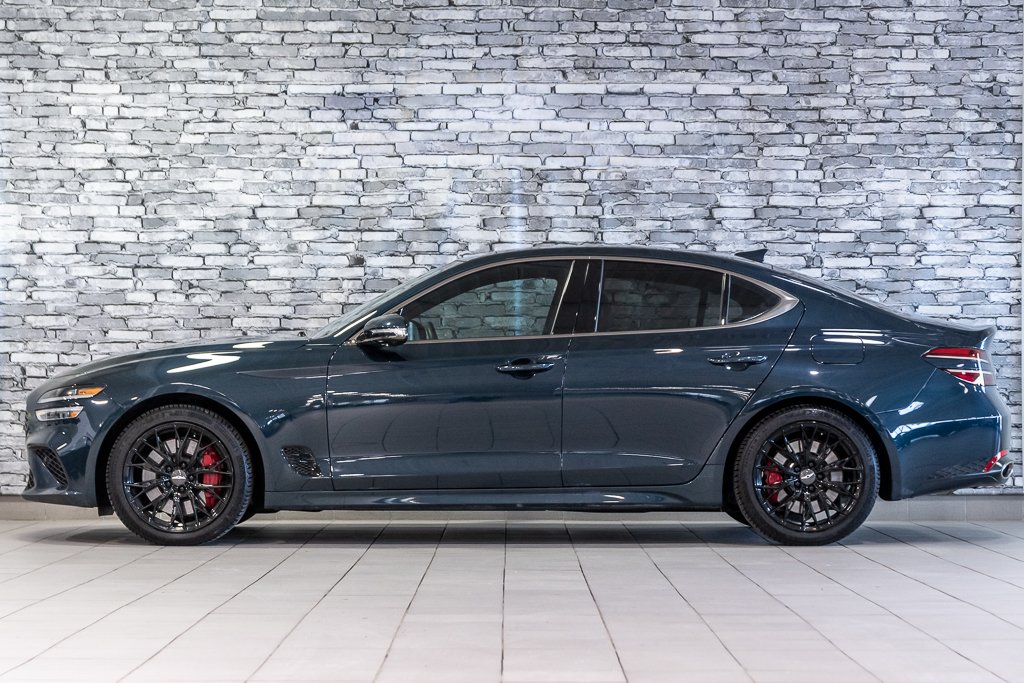 GENESIS G70 3.3T SPORT AWD 365 HP HEAD UP DISP CAM360 CUIR 2023 à Montréal, Québec - 11 - w1024h768px