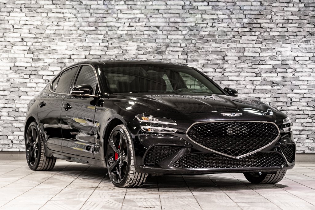 GENESIS G70 3.3T SPORT AWD 365 HP HEAD UP DISP CAM360 CUIR 2023 à Montréal, Québec - 8 - w1024h768px