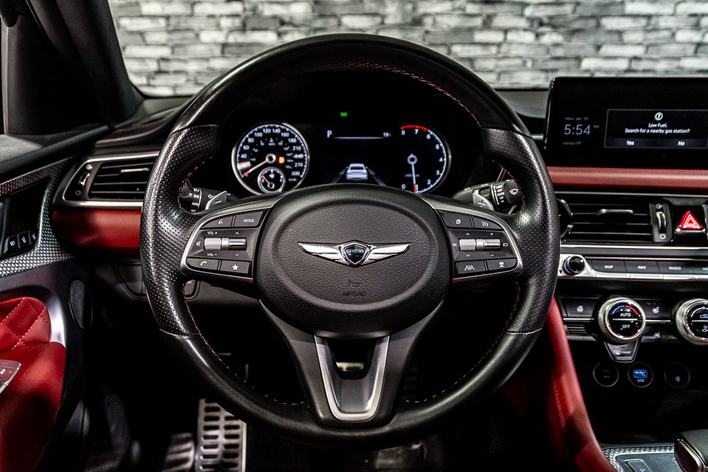 GENESIS G70 3.3T SPORT AWD 365 HP HEAD UP DISP CAM360 CUIR 2023 à Montréal, Québec - 22 - w1024h768px