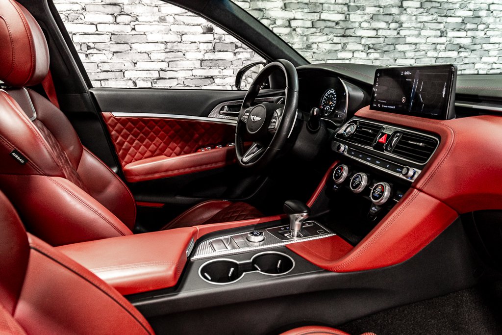 GENESIS G70 3.3T SPORT AWD 365 HP HEAD UP DISP CAM360 CUIR 2023 à Montréal, Québec - 19 - w1024h768px