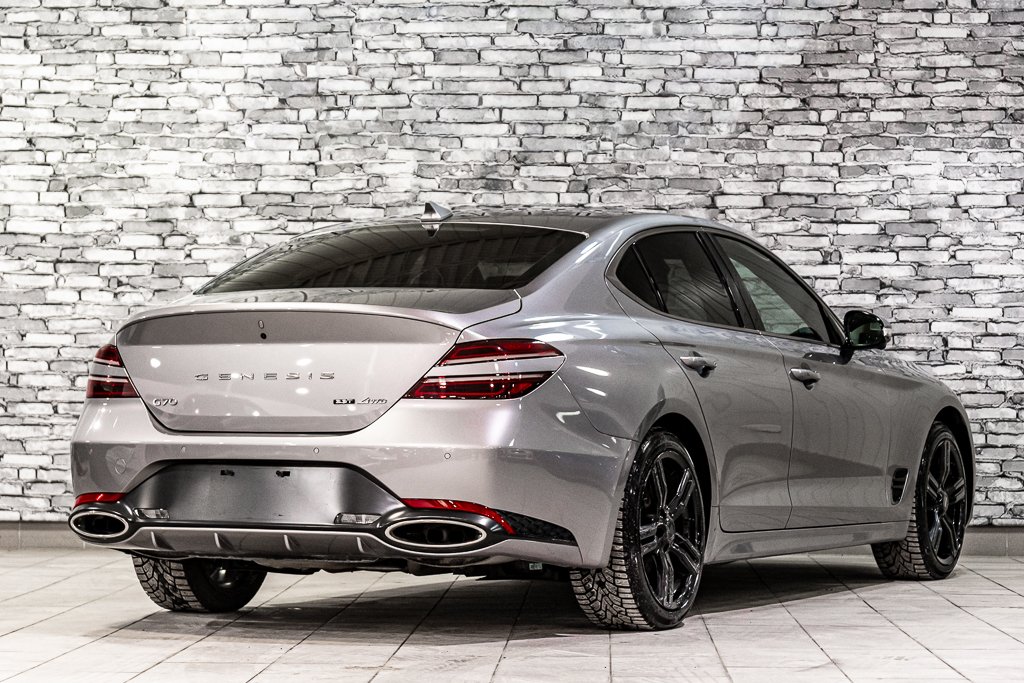 GENESIS G70 3.3T SPORT AWD 365 HP HEAD UP DISP CAM360 CUIR 2023 à Montréal, Québec - 12 - w1024h768px