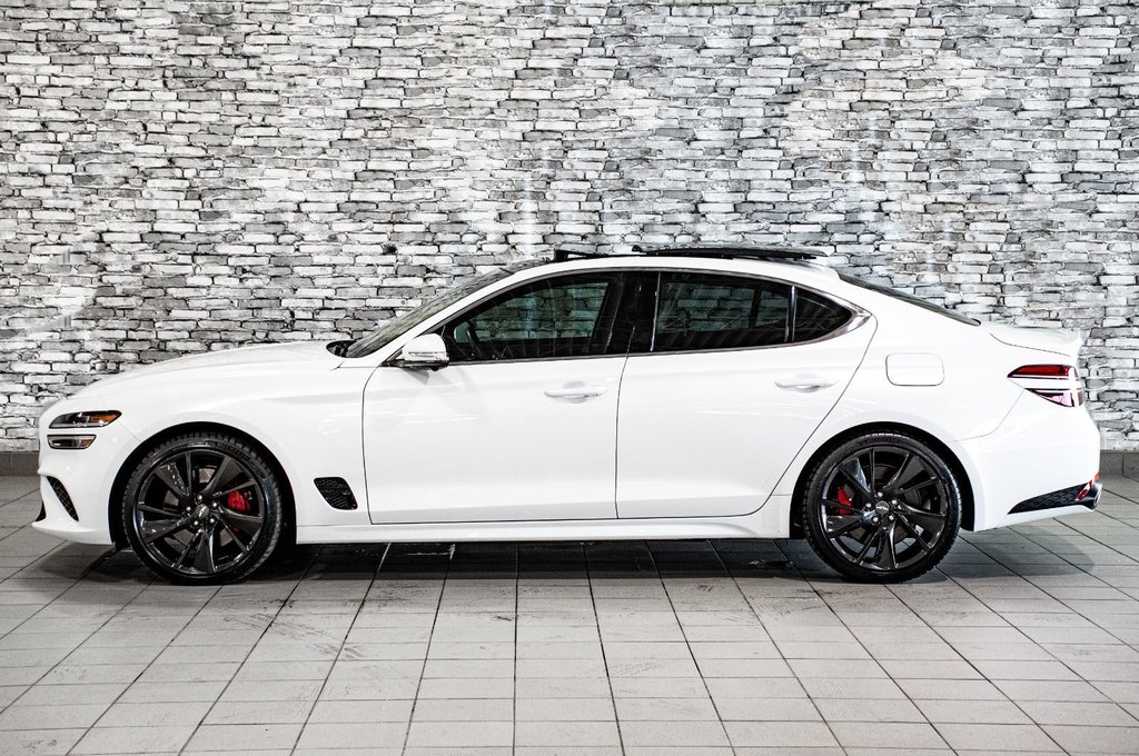 2023 GENESIS G70 3.3T SPORT 365 HP HUD CAM 360 TOIT CUIR CHAUFFANTS in Montréal, Quebec - 26 - w1024h768px