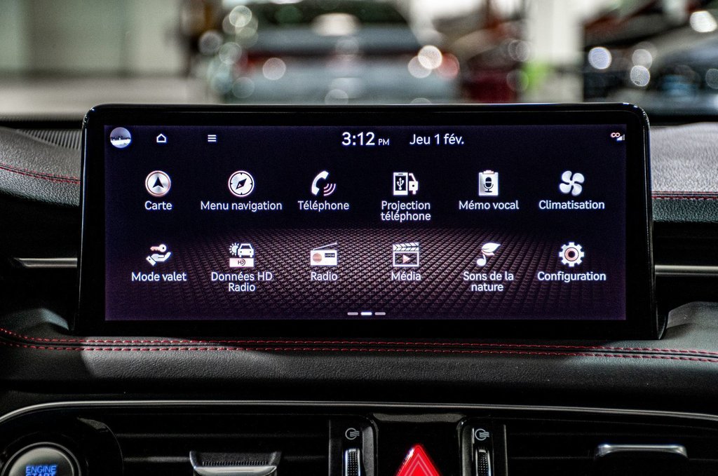 2023 GENESIS G70 3.3T SPORT 365 HP HUD CAM 360 TOIT CUIR CHAUFFANTS in Montréal, Quebec - 29 - w1024h768px