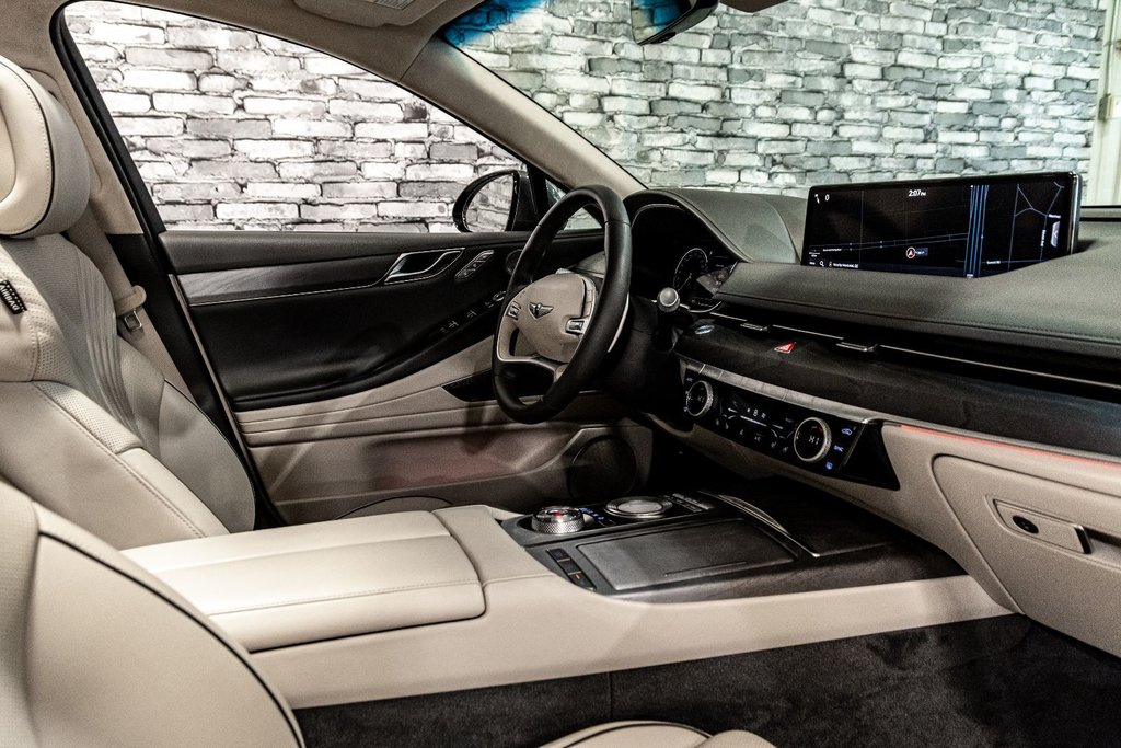 GENESIS G80 3.5T Prestige Cuir Toit Sieges Chauffants Demareur 2021 à Montréal, Québec - 16 - w1024h768px