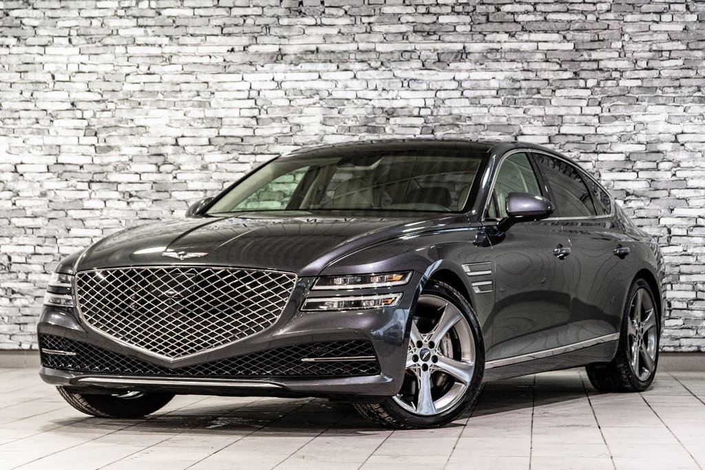 GENESIS G80 3.5T Prestige Cuir Toit Sieges Chauffants Demareur 2021 à Montréal, Québec - 1 - w1024h768px
