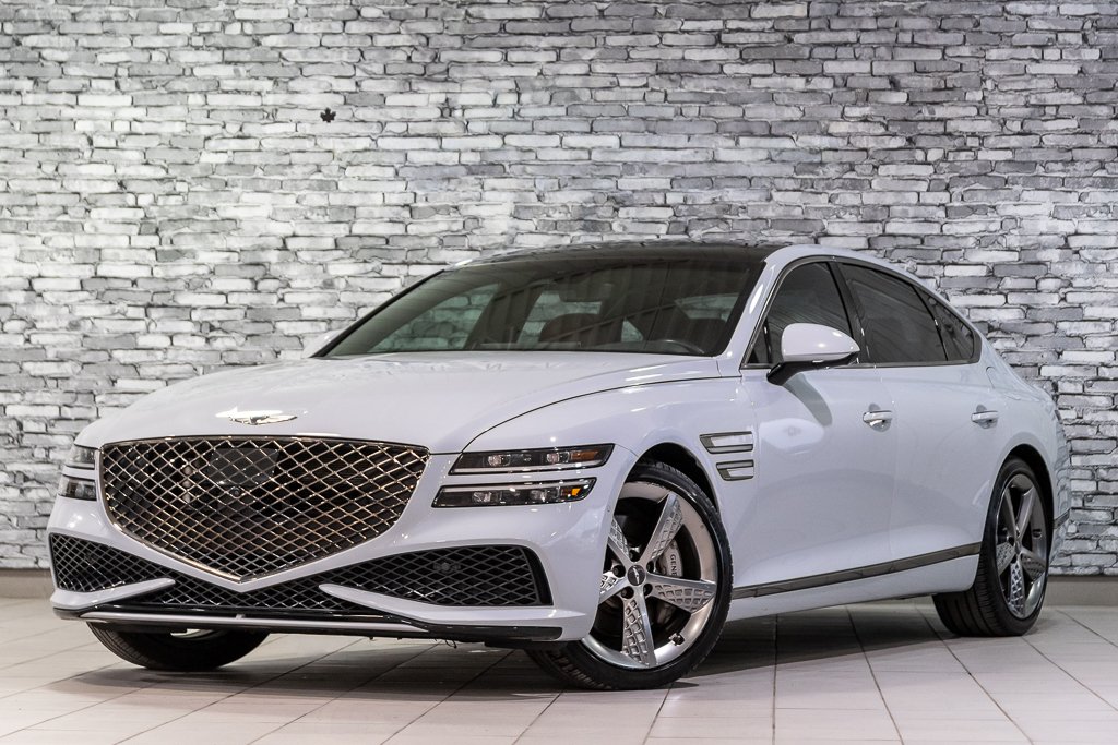 GENESIS G80 3.5T SPORT AWD TOIT PANO NAV CUIR SIEGE MASSAGE 2022 à Montréal, Québec - 1 - w1024h768px