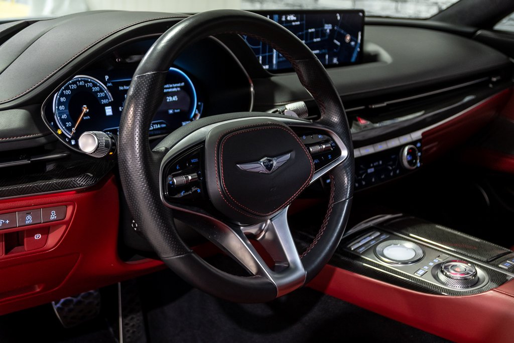 GENESIS G80 3.5T SPORT AWD TOIT PANO NAV CUIR SIEGE MASSAGE 2022 à Montréal, Québec - 18 - w1024h768px