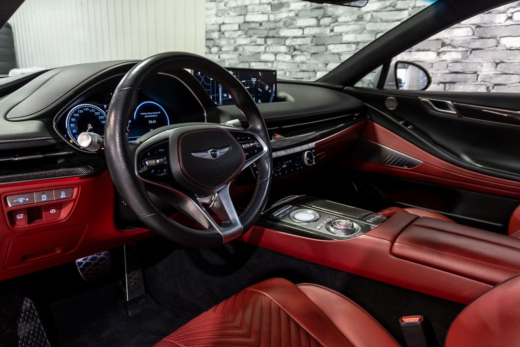 GENESIS G80 3.5T SPORT AWD TOIT PANO NAV CUIR SIEGE MASSAGE 2022 à Montréal, Québec - 19 - w1024h768px