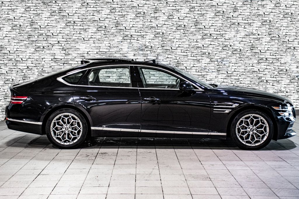 GENESIS G80 2.5T ADVANCED AWD 300HP TOIT NAV CUIR MAGS 2024 à Montréal, Québec - 9 - w1024h768px