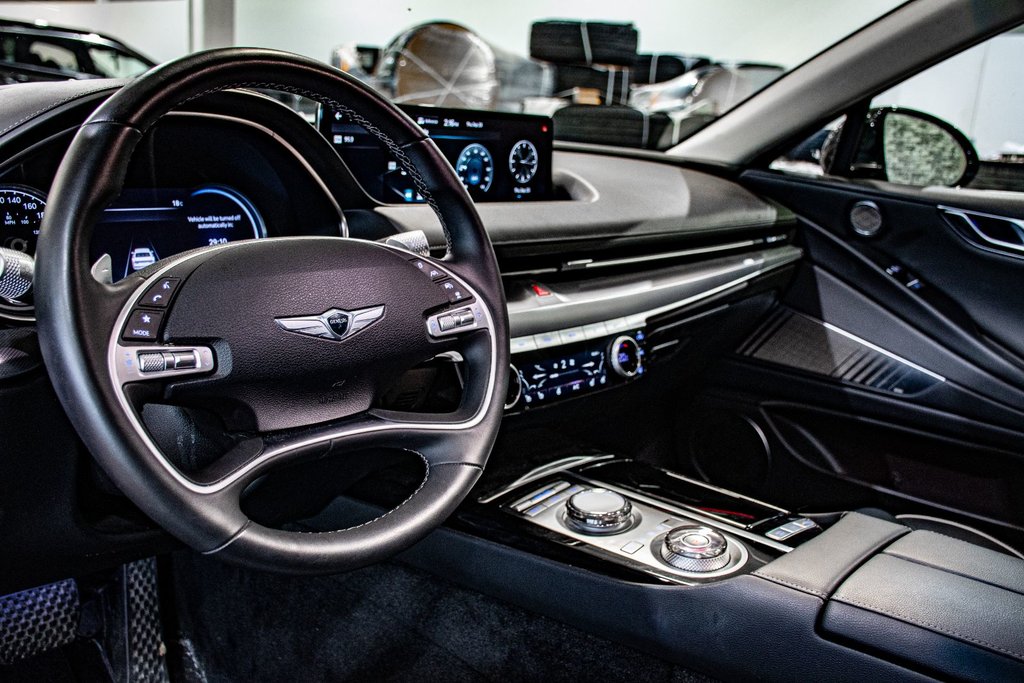 GENESIS G80 2.5T ADVANCED AWD 300HP TOIT NAV CUIR MAGS 2024 à Montréal, Québec - 19 - w1024h768px