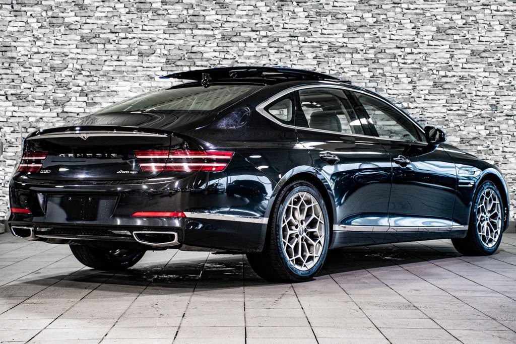 GENESIS G80 2.5T ADVANCED AWD 300HP TOIT NAV CUIR MAGS 2024 à Montréal, Québec - 12 - w1024h768px