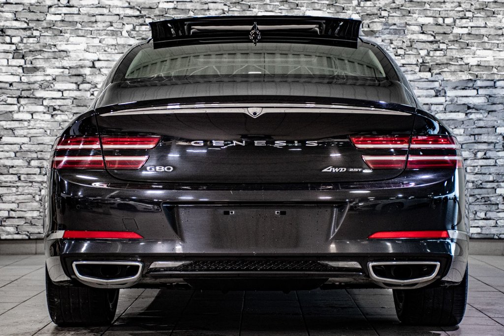 GENESIS G80 2.5T ADVANCED AWD 300HP TOIT NAV CUIR MAGS 2024 à Montréal, Québec - 13 - w1024h768px