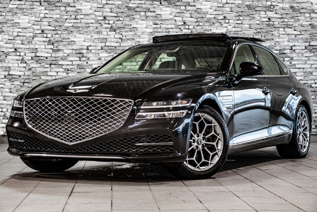 GENESIS G80 2.5T ADVANCED AWD 300HP TOIT NAV CUIR MAGS 2024 à Montréal, Québec - 1 - w1024h768px