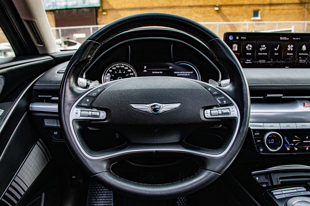 GENESIS G80 2.5T ADVANCED AWD 300HP TOIT NAV CUIR MAGS 2024 à Montréal, Québec - 38 - w1024h768px