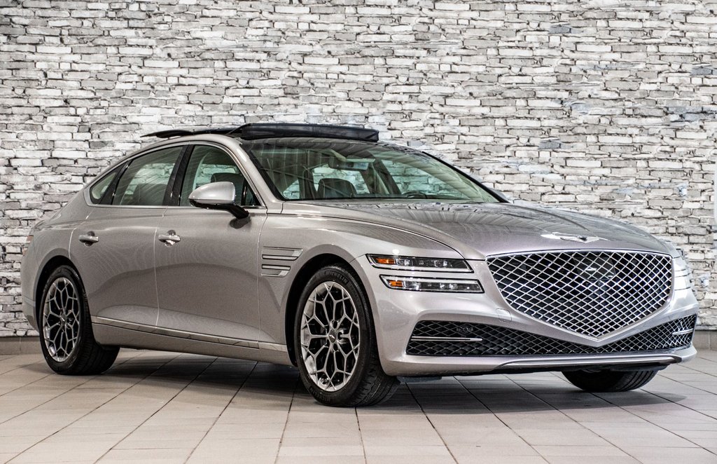 GENESIS G80 2.5T ADVANCED AWD 300HP TOIT NAV CUIR MAGS 2024 à Montréal, Québec - 9 - w1024h768px