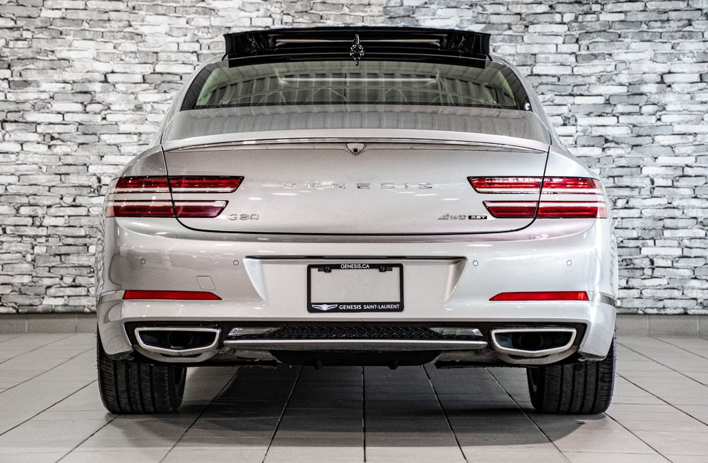 GENESIS G80 2.5T ADVANCED AWD 300HP TOIT NAV CUIR MAGS 2024 à Montréal, Québec - 15 - w1024h768px