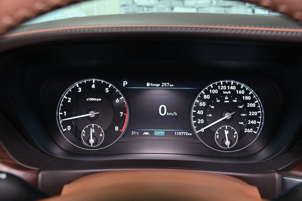 2020 GENESIS G90 5.0L PRESTIGE AWD V8 GPS CAM 360 CUIR TOIT in Montréal, Quebec - 30 - w1024h768px