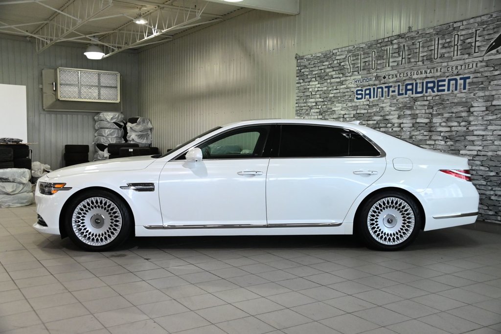 2020 GENESIS G90 5.0L PRESTIGE AWD V8 GPS CAM 360 CUIR TOIT in Montréal, Quebec - 7 - w1024h768px
