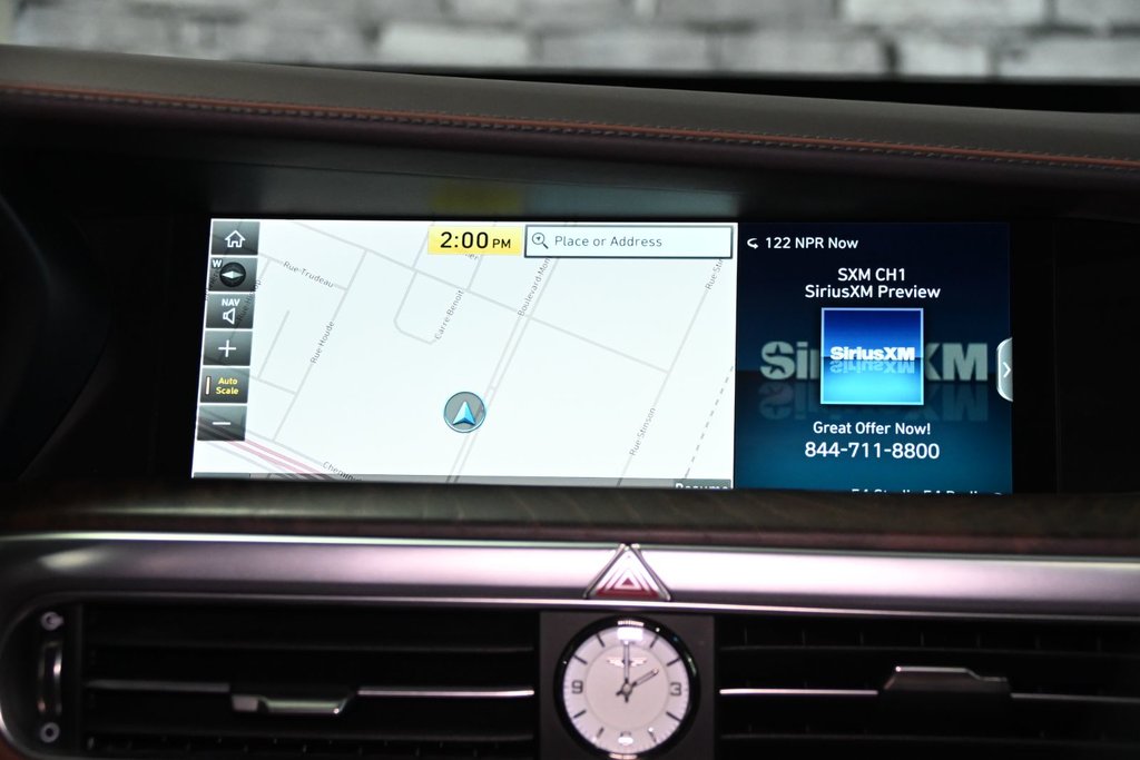2020 GENESIS G90 5.0L PRESTIGE AWD V8 GPS CAM 360 CUIR TOIT in Montréal, Quebec - 36 - w1024h768px